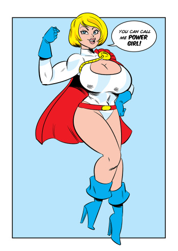 [Glassfish] Power Girl Project (Colors) cover