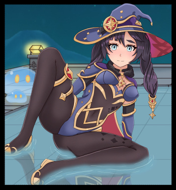 [Pixiv] shadow1.rlan - Genshin Impact-Mona cover
