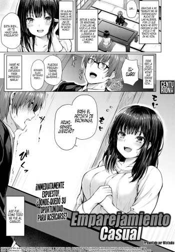 [Hitotsuba] Guuzen Matchmaking | Emparejamiento Casual (COMIC Anthurium 2020-04) [Spanish] [Centurion Scans] [Digital] cover