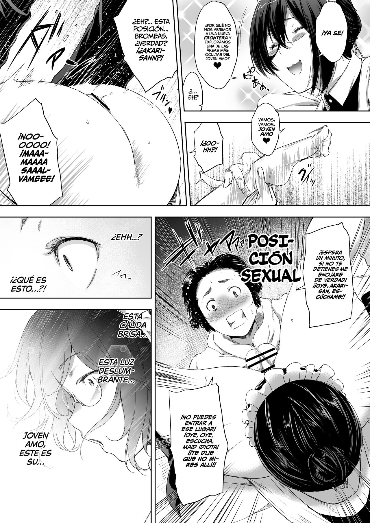 Maid Kanojo to Toshishita Kareshi | El Joven Novio y La Novia Maid page 12 full