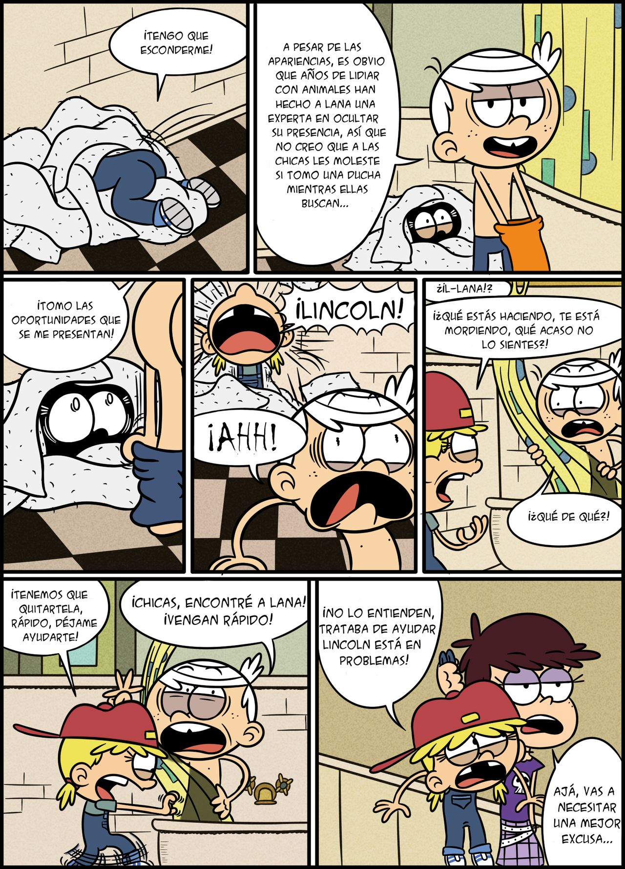 Loud house lana porn comics