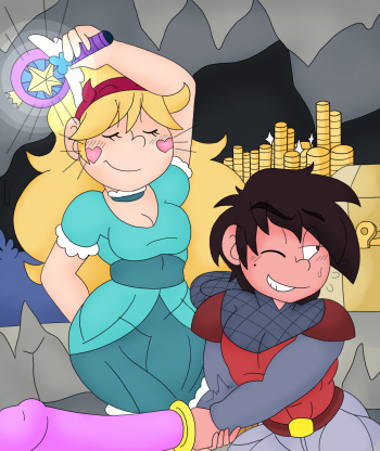 [BlackBeWhite2k7] Dragon Games (Star Vs. The Forces of Evil) cover