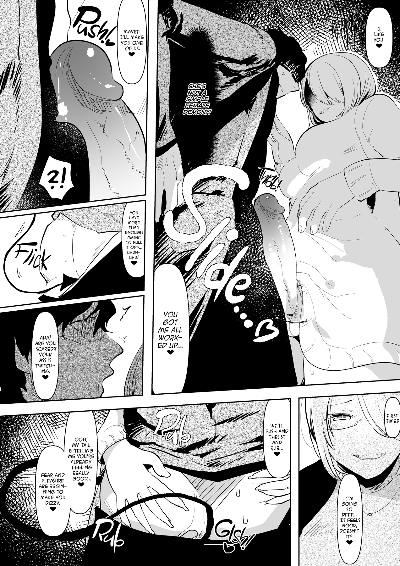 That Time When I, an Exorcist, Lost to Futanari Demon Cock... page 11 full