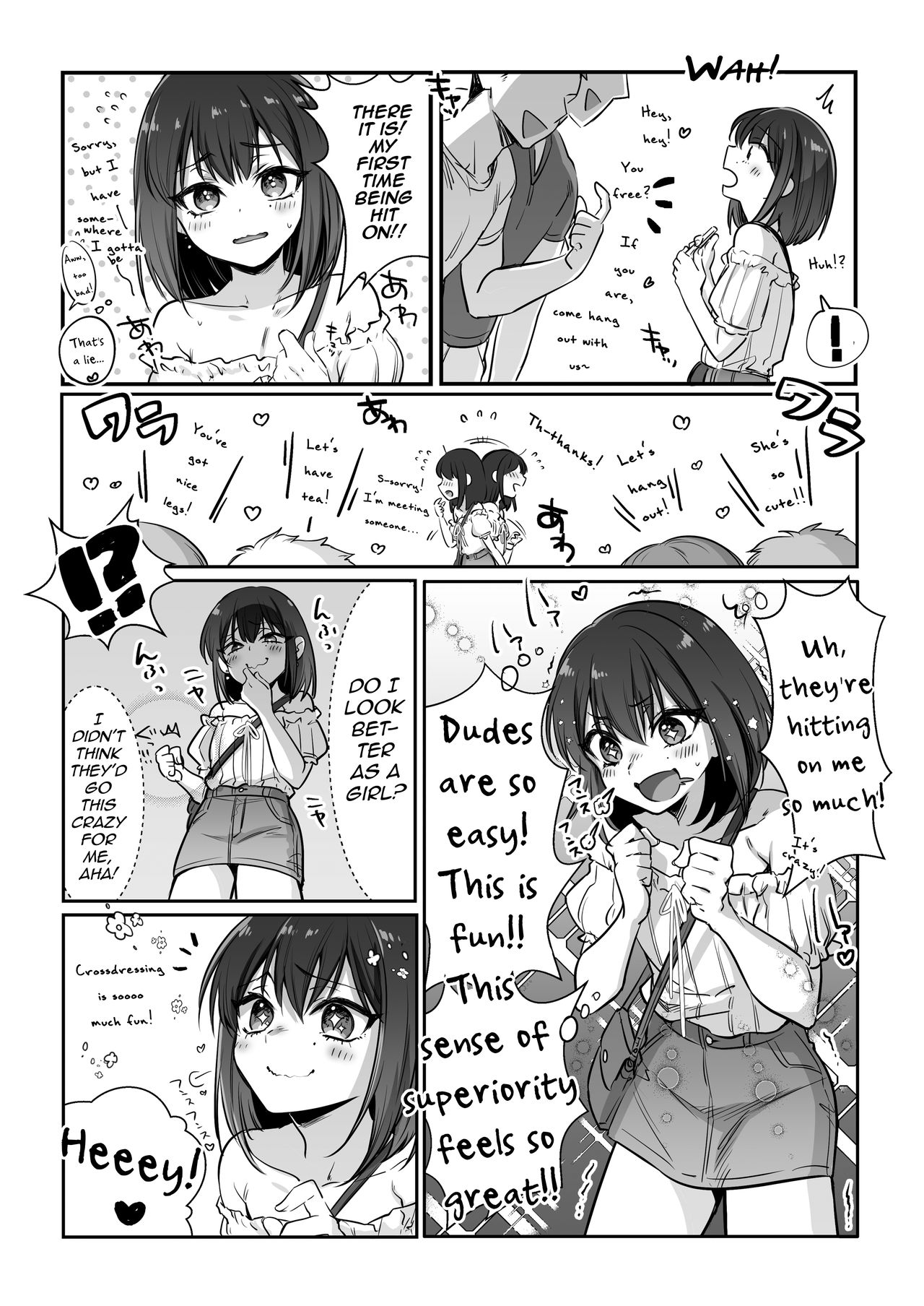 Shoshinsha Josou Danshi ♂ o Mesuochi Sasetemita! page 6 full