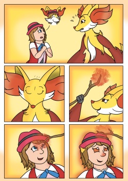 Serena Braixen TF MC Comic