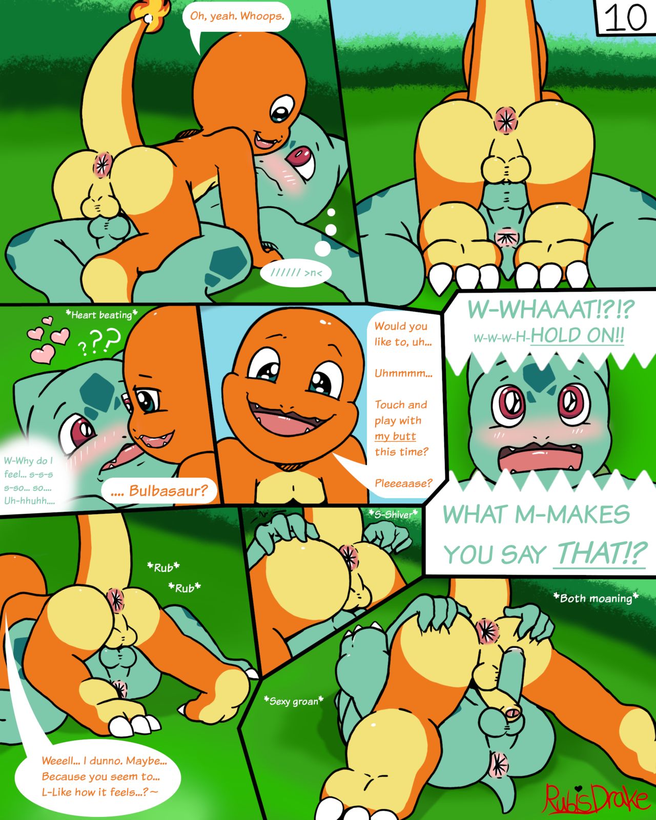 Charmander and Bulbasaur’s Sexy Adventure page 11 full