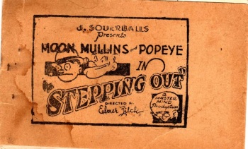 [Elmer Zilch] Moon Mullins and Popeye in "Stepping Out" [English] cover