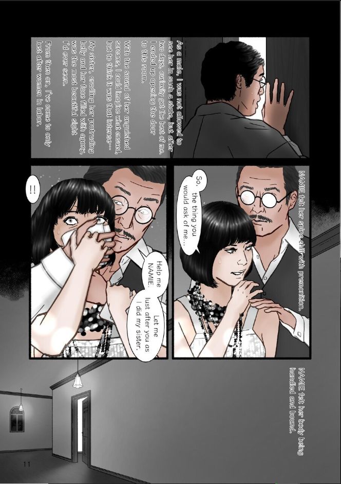 HARAMI-KIBYOSHI Ep7 "The birth of harlot NAMIE" page 11 full