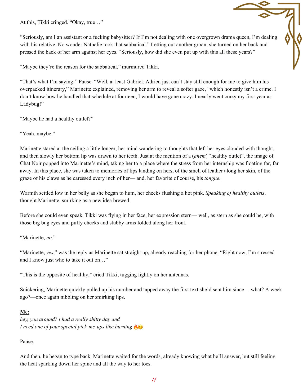 Getting Lucky - Miraculous Ladybug zine page 11 full