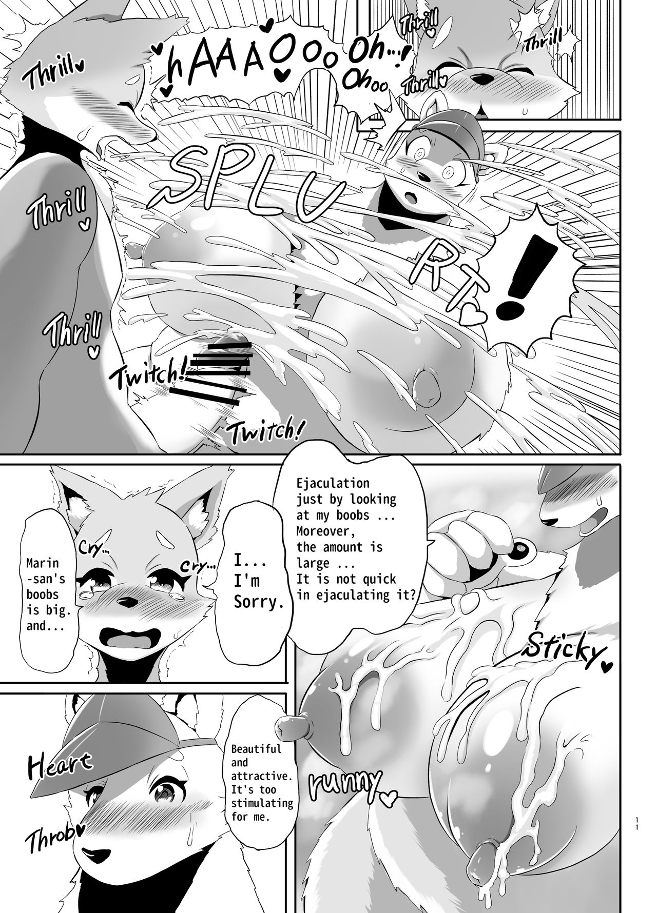 Beach Life Guard 30years old Polar bear woman First love Main story page 11 full