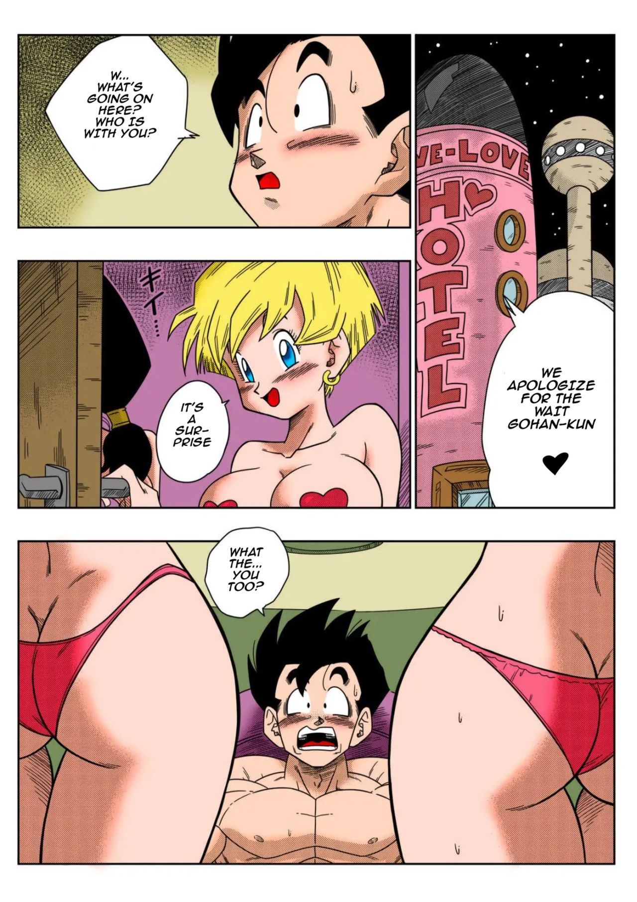 LOVE TRIANGLE Z PART 2 - Takusan Ecchi Shichaou! | LOVE TRIANGLE Z PART 2 - Let's Have Lots of Sex! page 4 full