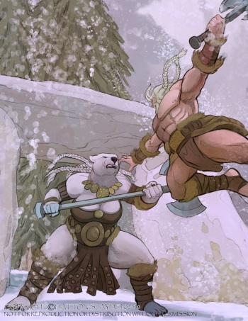 [Hattonslayden] Polar Battle (Uncensored) cover