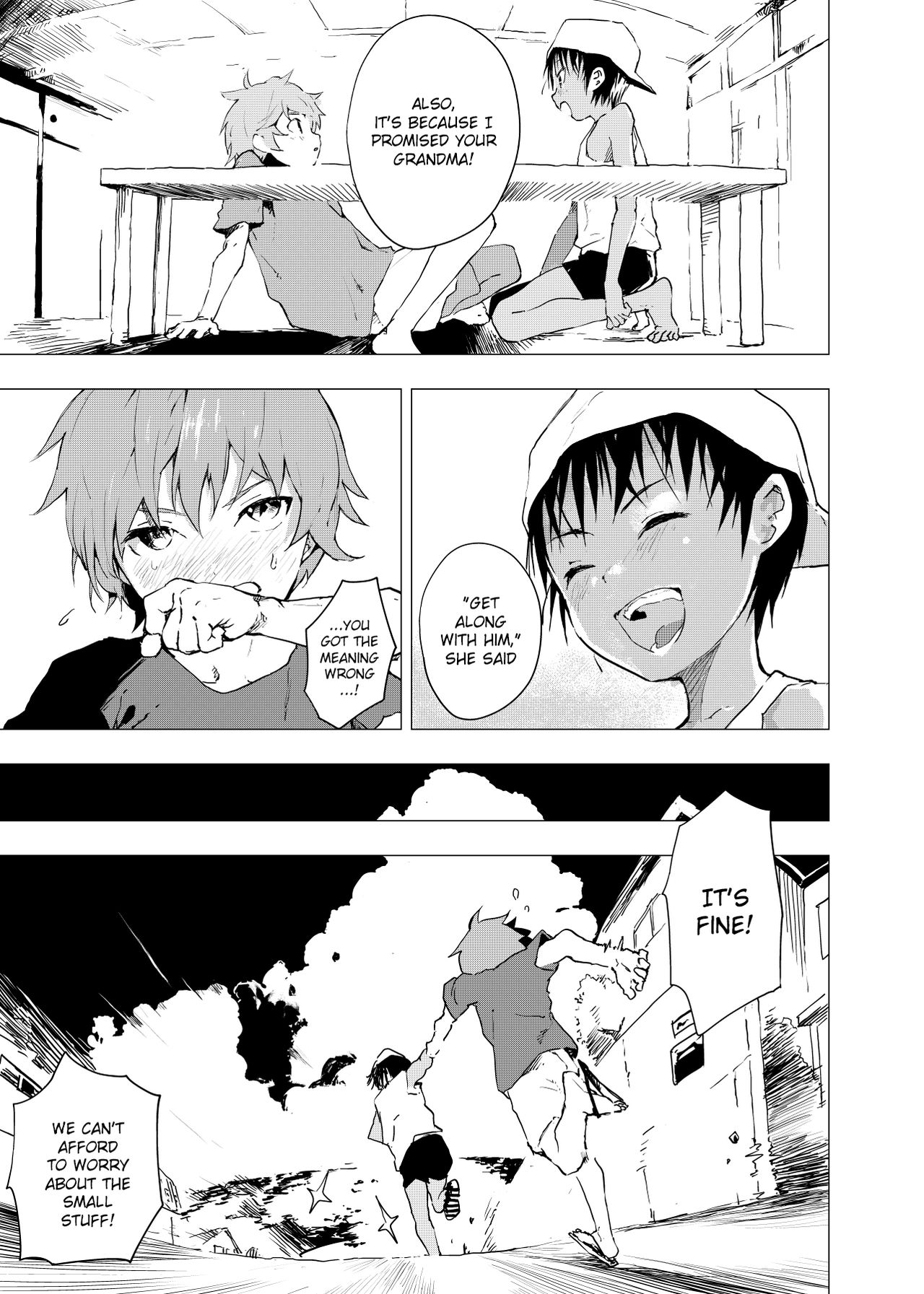 Inaka no Uke Shounen to Tokai no Seme Shounen no Ero Manga page 5 full