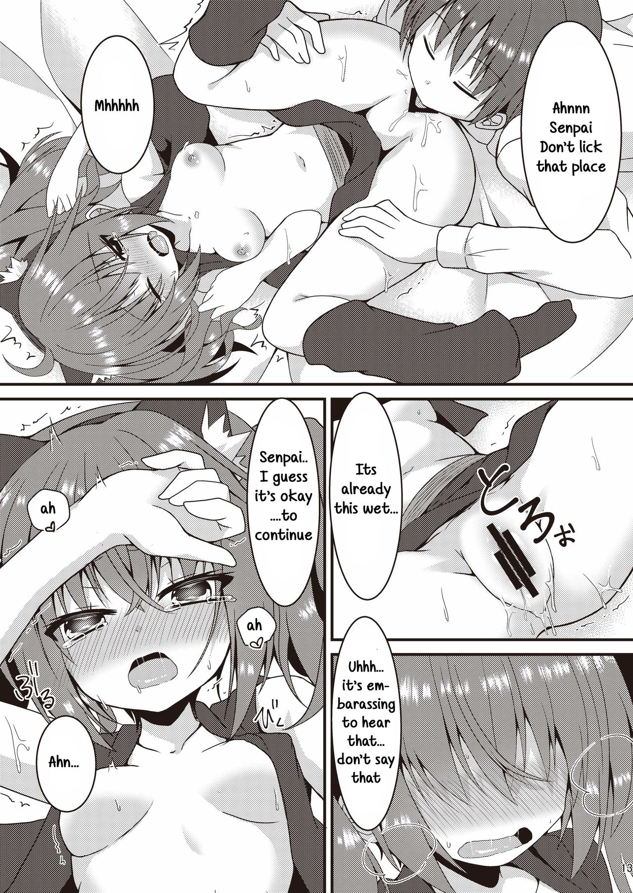Halloween no Ato Sugu ni, Senpai to SEX Shinaito Derarenai Heya ni Tojikomerareta Ken Nandesukedo!? page 12 full