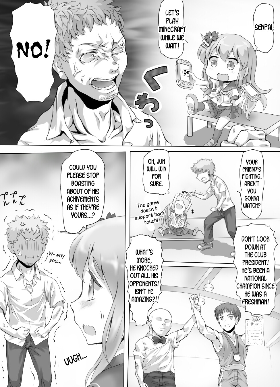 Naburi Tokidoki Shasei zo Ku~tsu!! ~Onna ni Makerutte Donna Kimochidesu ka~ page 10 full