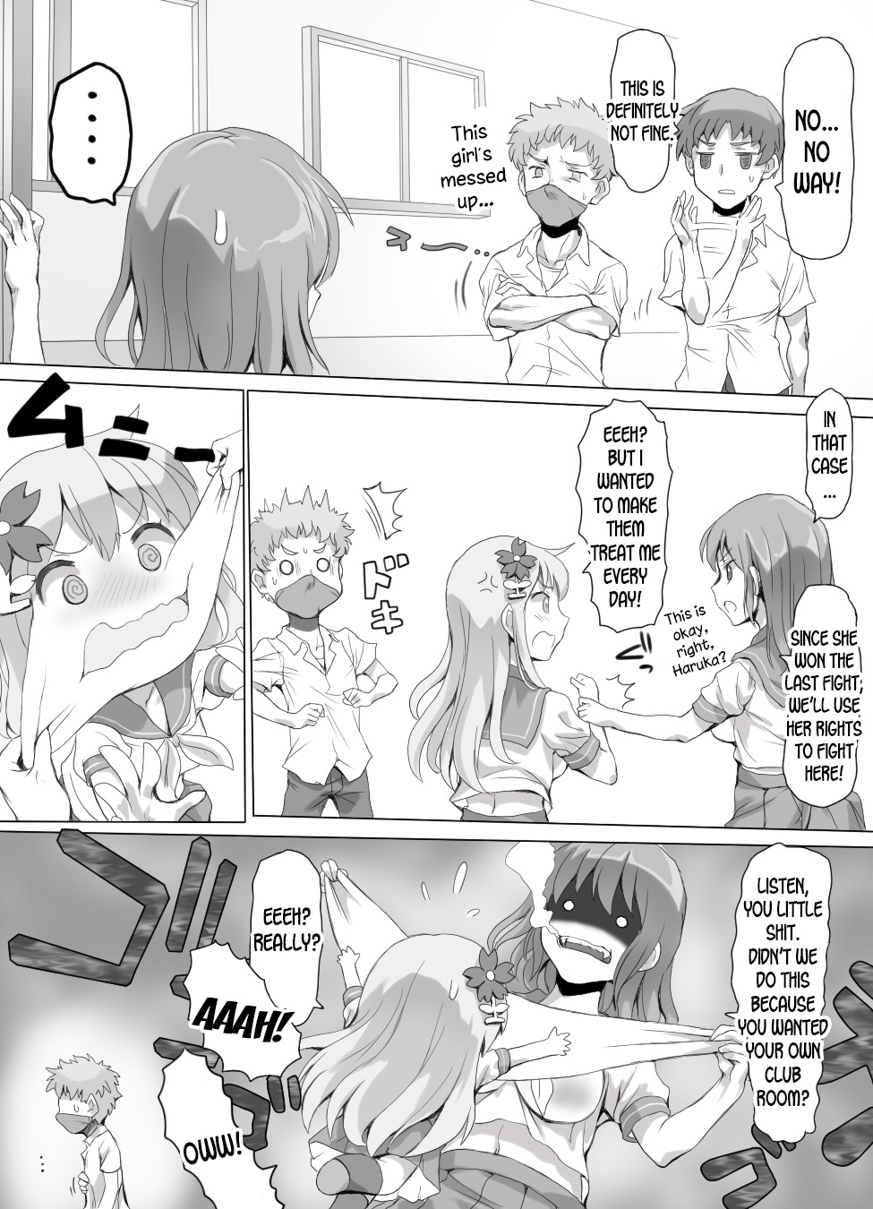 Naburi Tokidoki Shasei zo Ku~tsu!! ~Onna ni Makerutte Donna Kimochidesu ka~ page 7 full