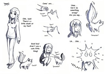 Phoebe got skunked by TFed-Artist cover