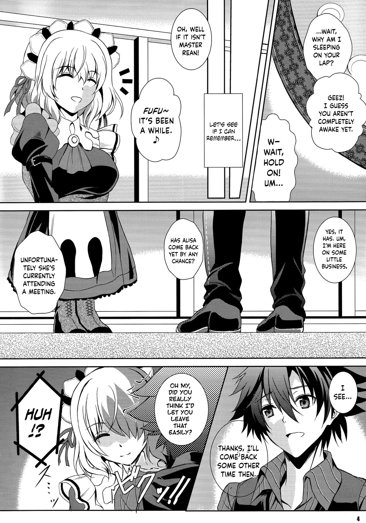 Haiiro no Kishi ga Ichiban Iyasareru Yoru page 3 full