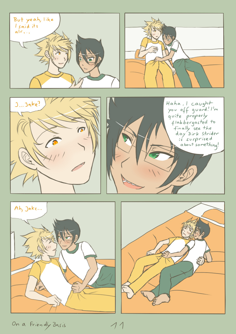On a Friendly Basis page 12 full