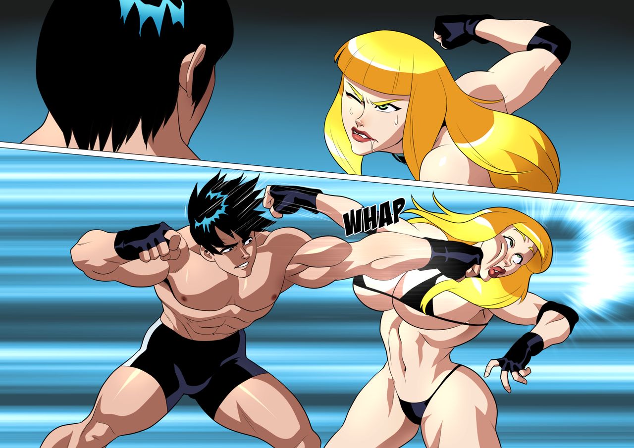 ELINA vs DOM MIXED MMA MATCH page 3 full