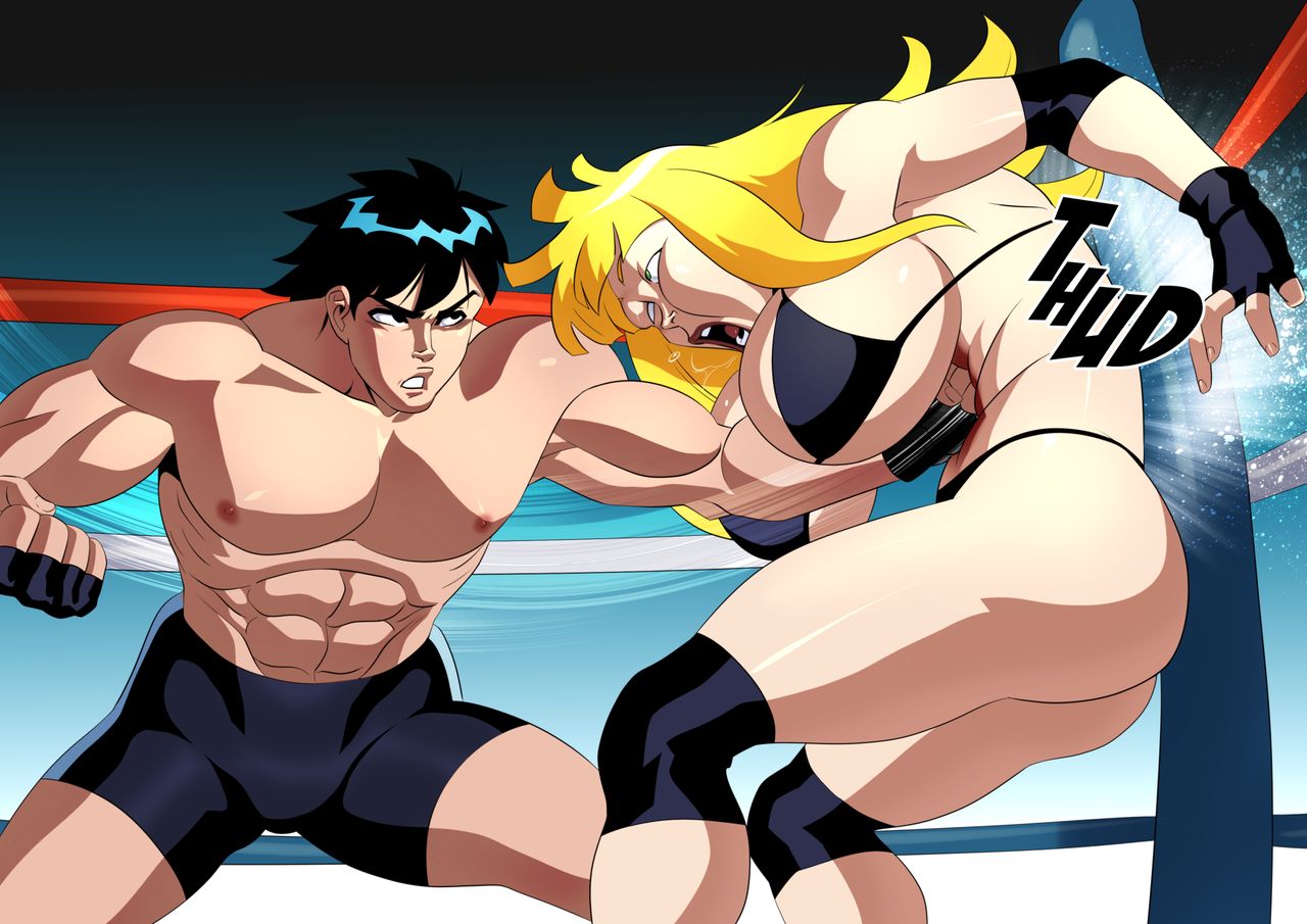 ELINA vs DOM MIXED MMA MATCH page 7 full