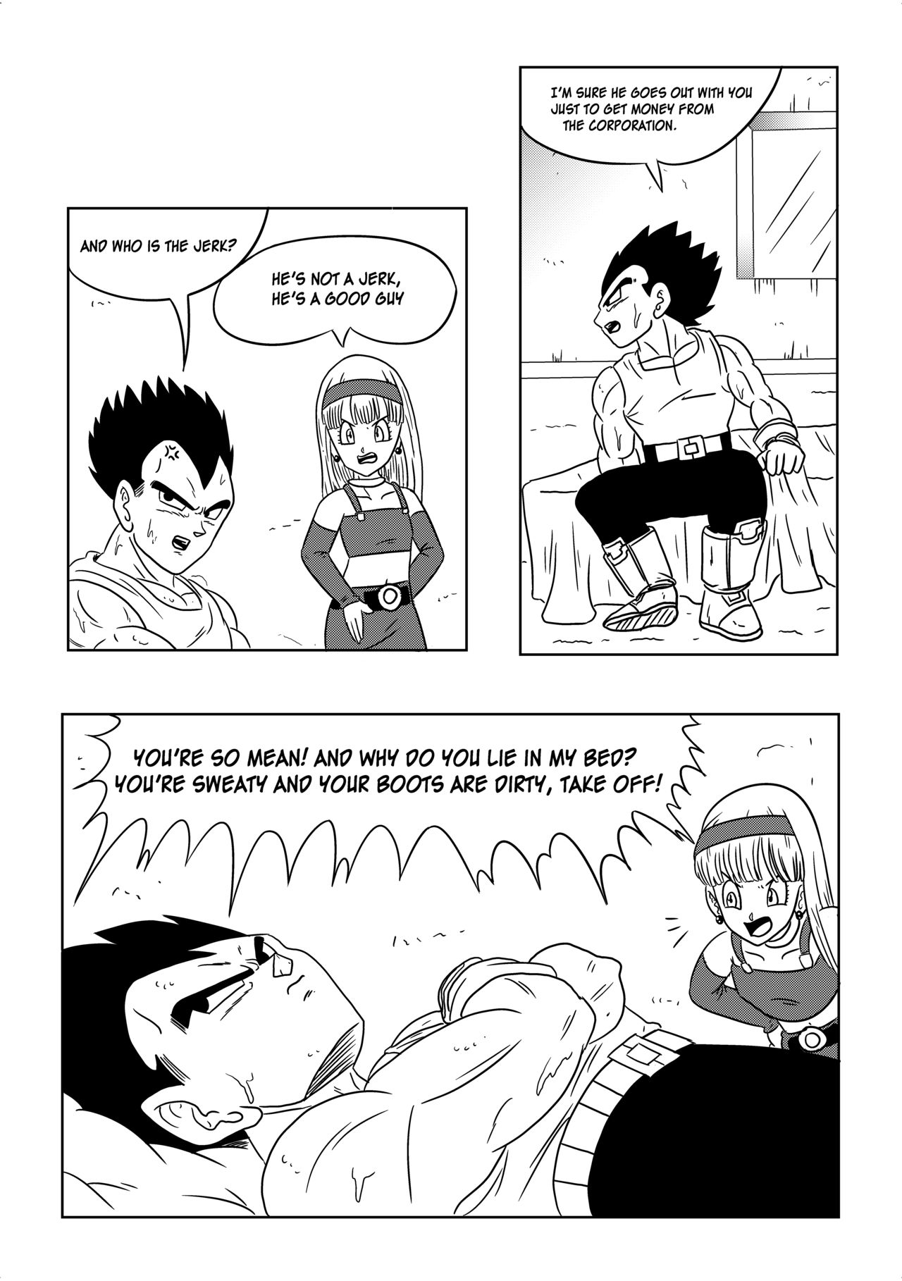 Vegeta: The paradise in his feet page 6 full