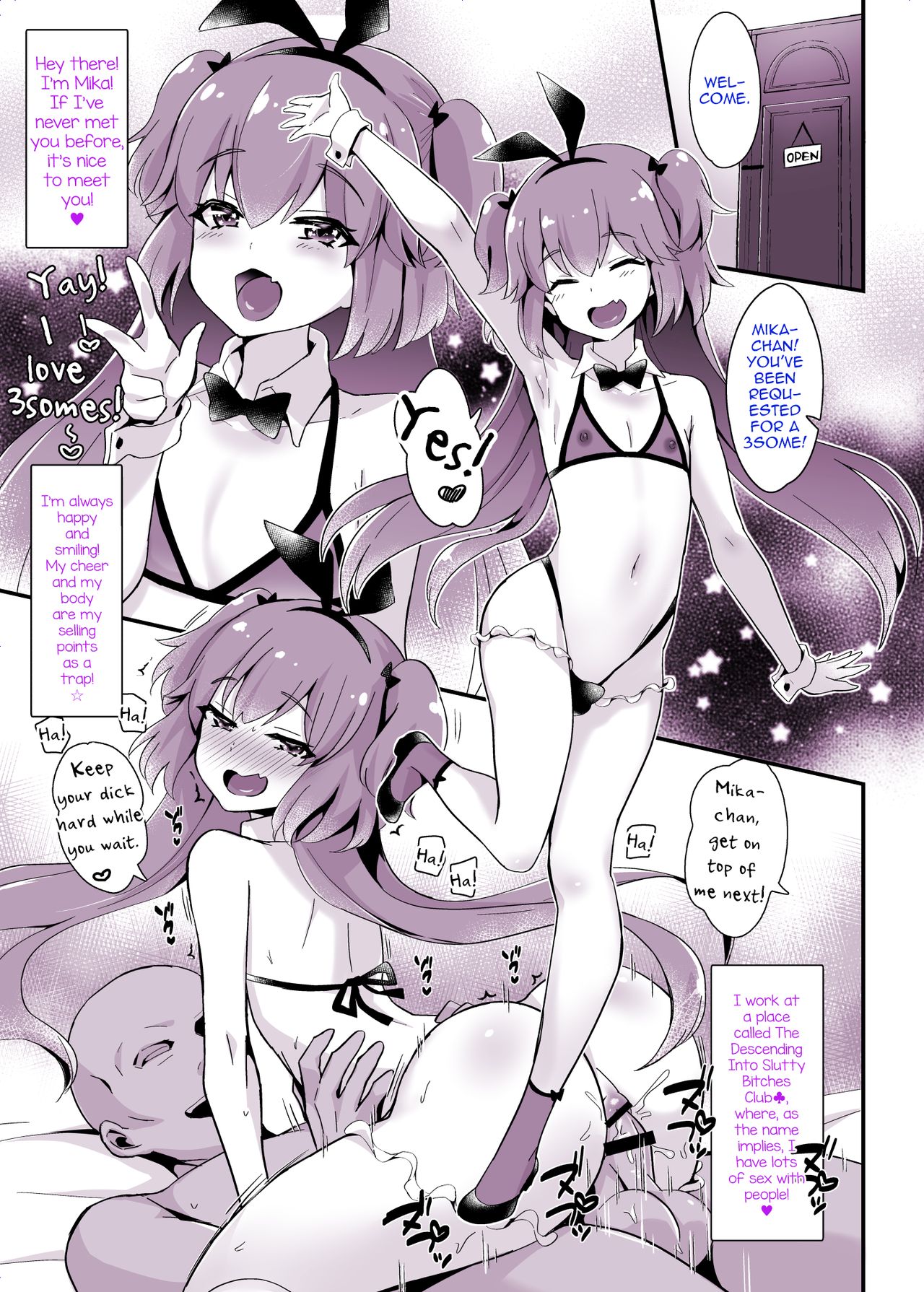 Kaikan Mesu Ochi 3 ~Mika no Shiawase na Mesuiki~ page 3 full
