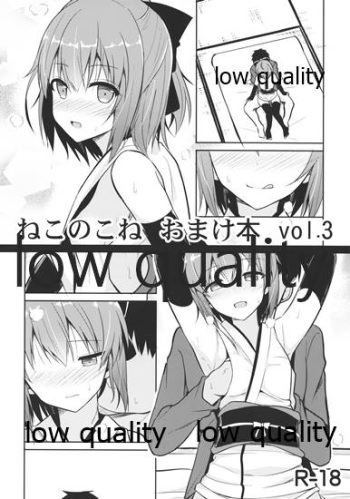 (COMIC1☆11) [Nekonokone (Takeyuu)] Nekonokone Omakebon Vol. 3 (Fate/Grand Order) cover