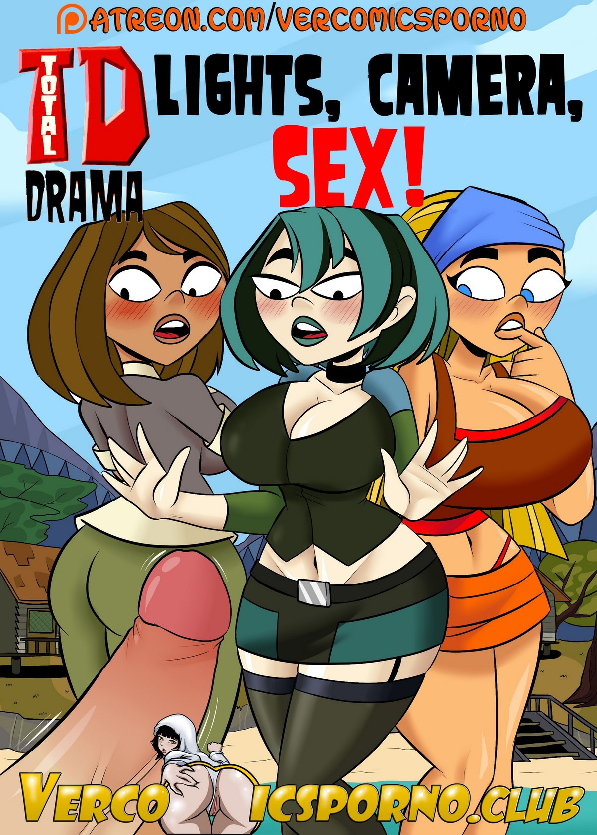 Total Drama: Lights, Camera, Sex!  -  -  - Complete. page 1 full