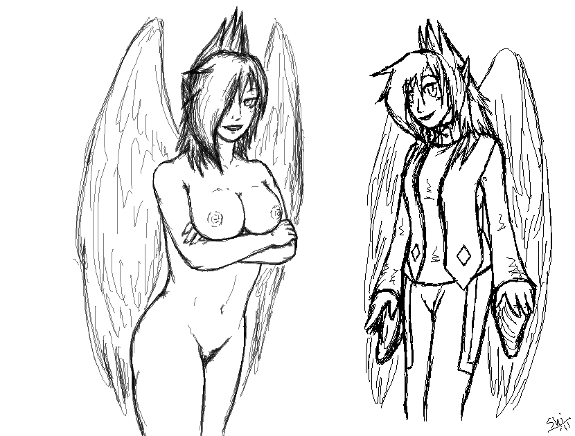 Female Angel Hentai