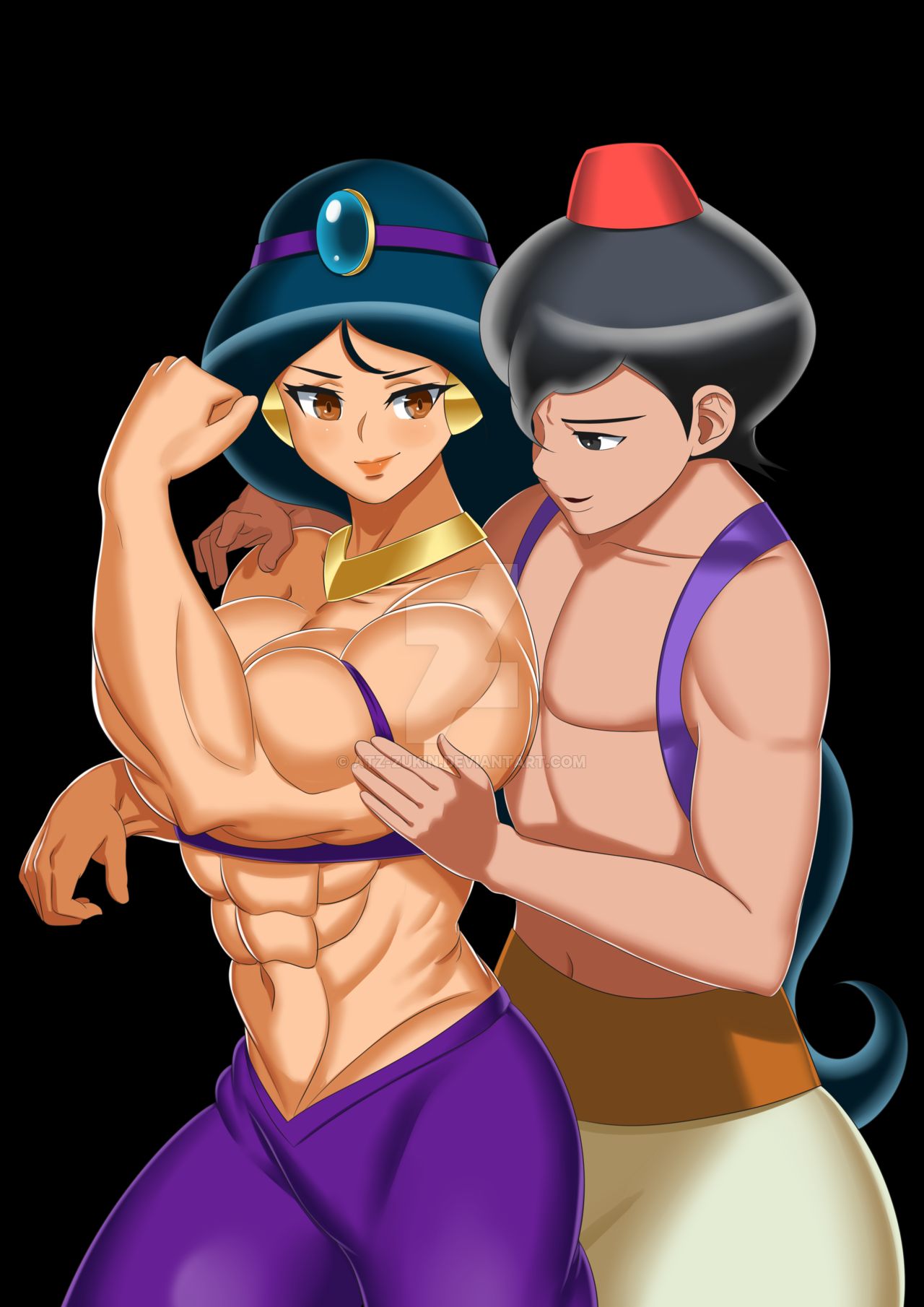 Muscle Disney Girls page 10 full