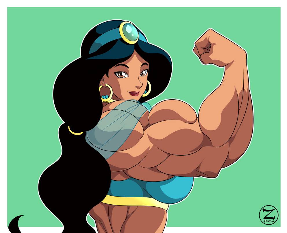 Muscle Disney Girls page 12 full