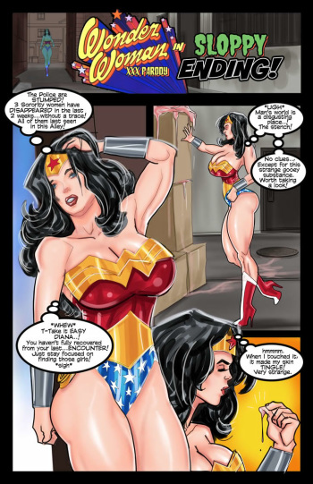 [SuperPoser] Wonder Woman in Sloppy Ending cover