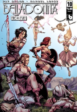 Belladonna: Fire and Fury #10 Variant Covers