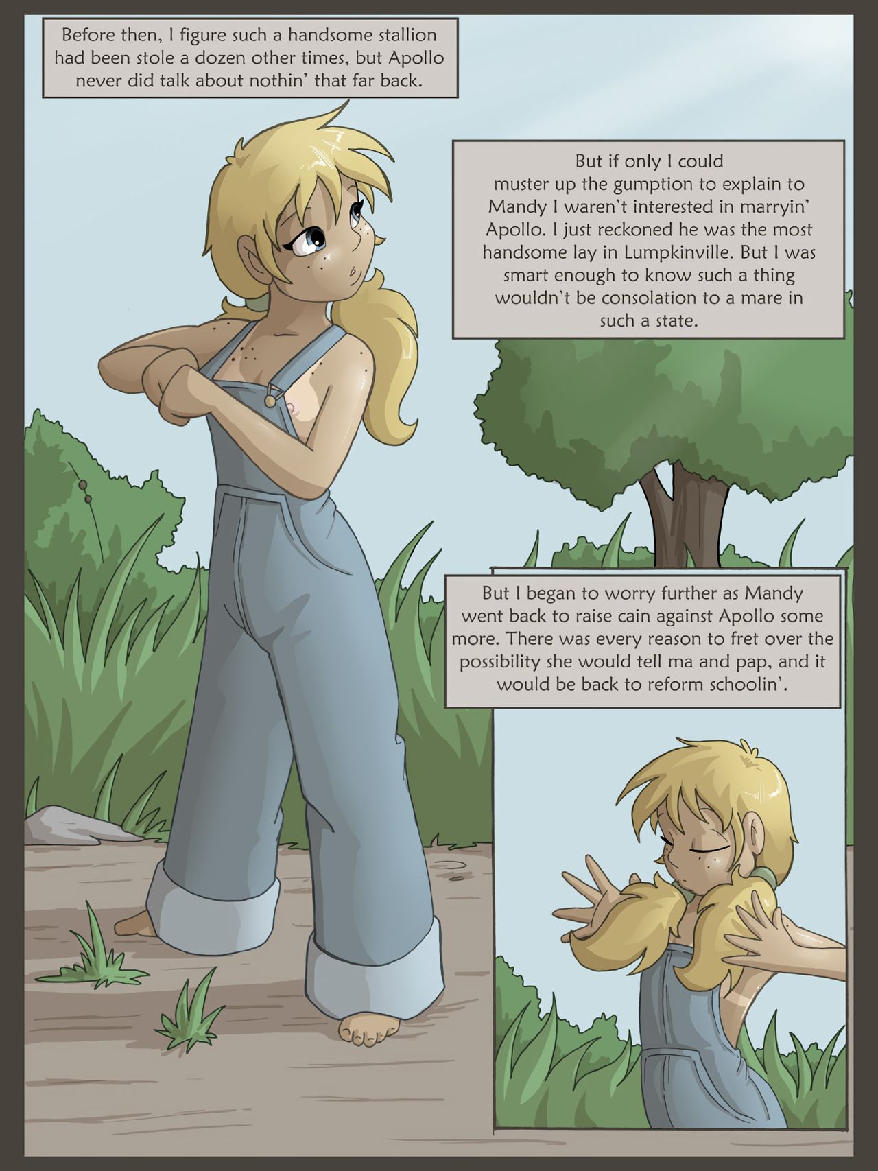 The Adventures of Huckleberry Ann ch. 1 page 8 full