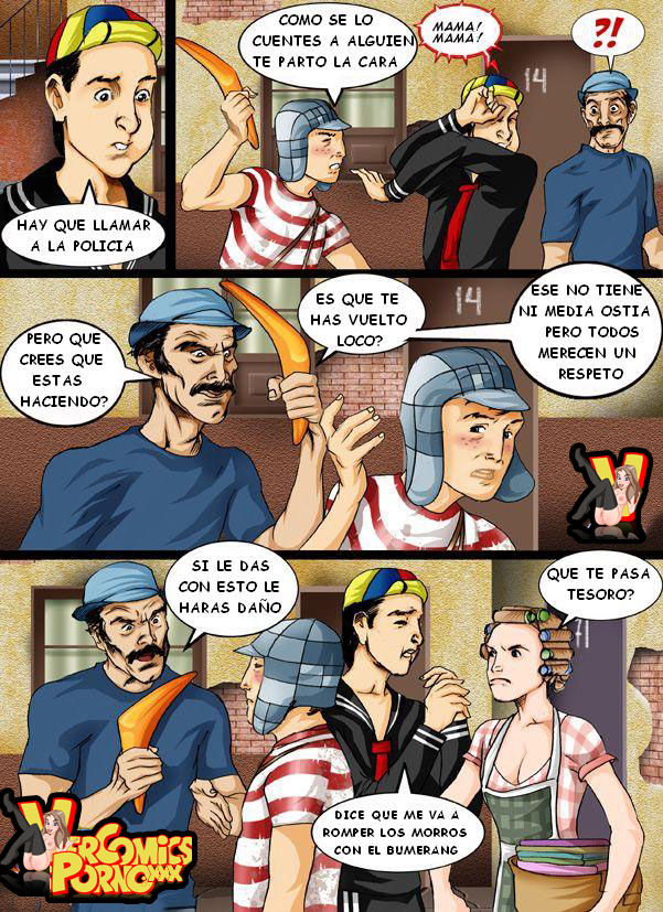 El Chavo del 8 XXX orgia en la vecindad page 3 full