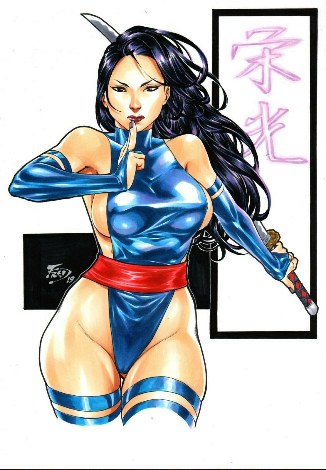 Benes studio: Psylocke page 11 full