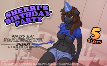 [wolfy-nail]Sherri's Birthday Party cover