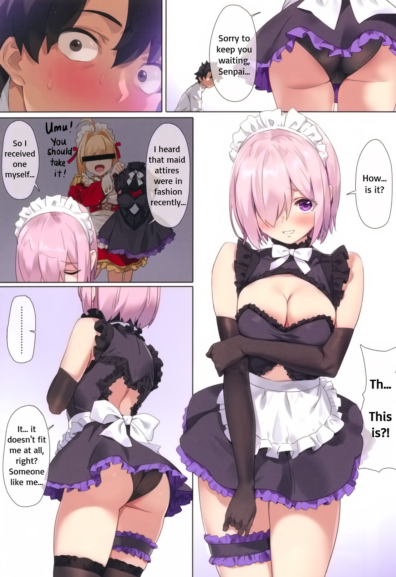 Chaldea Maid #Mash page 3 full