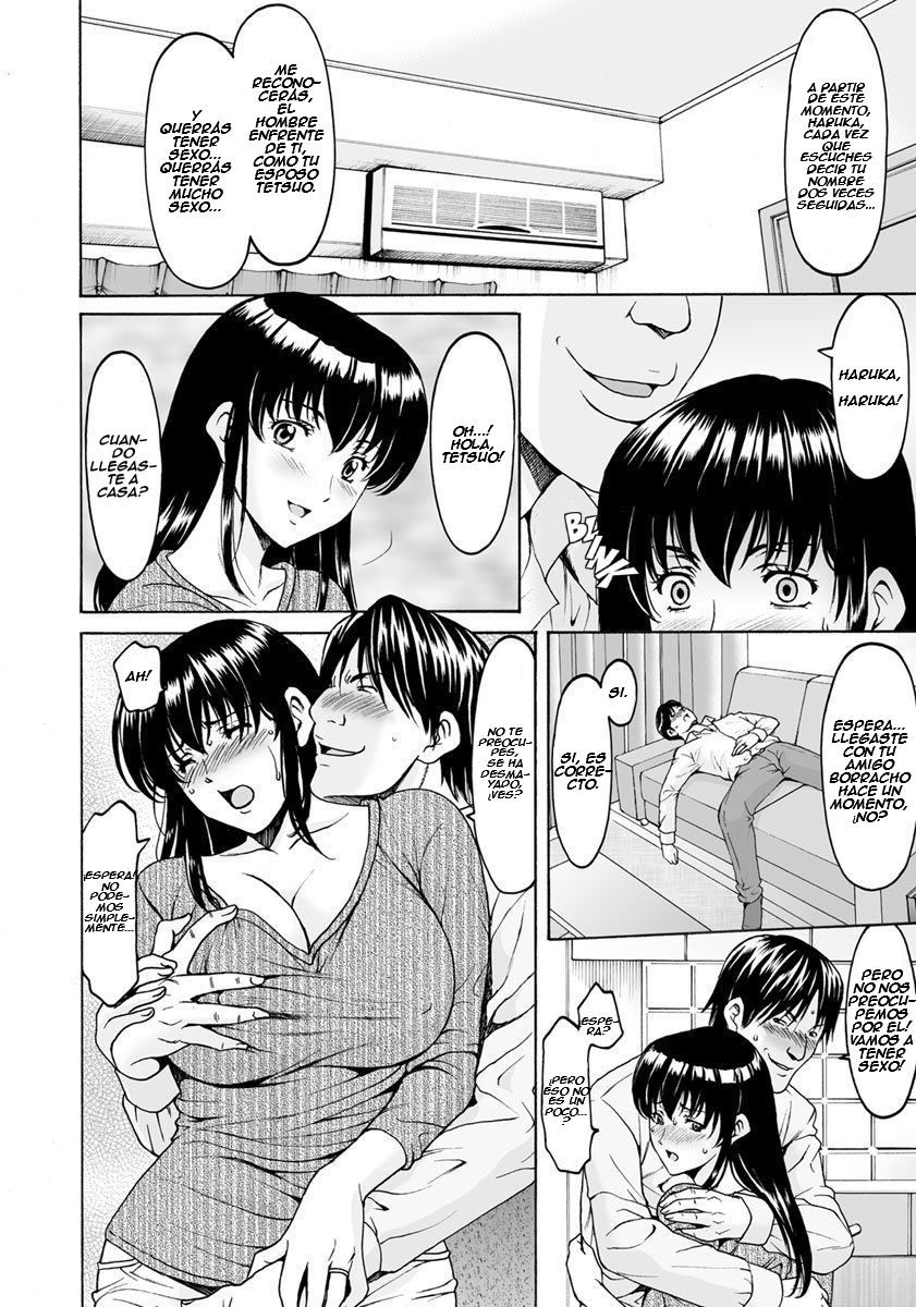 Saimin Netorare Zuma Haruka Ch. 1 | Esposa hipnotizada infiel Haruka capitulo 1 page 11 full