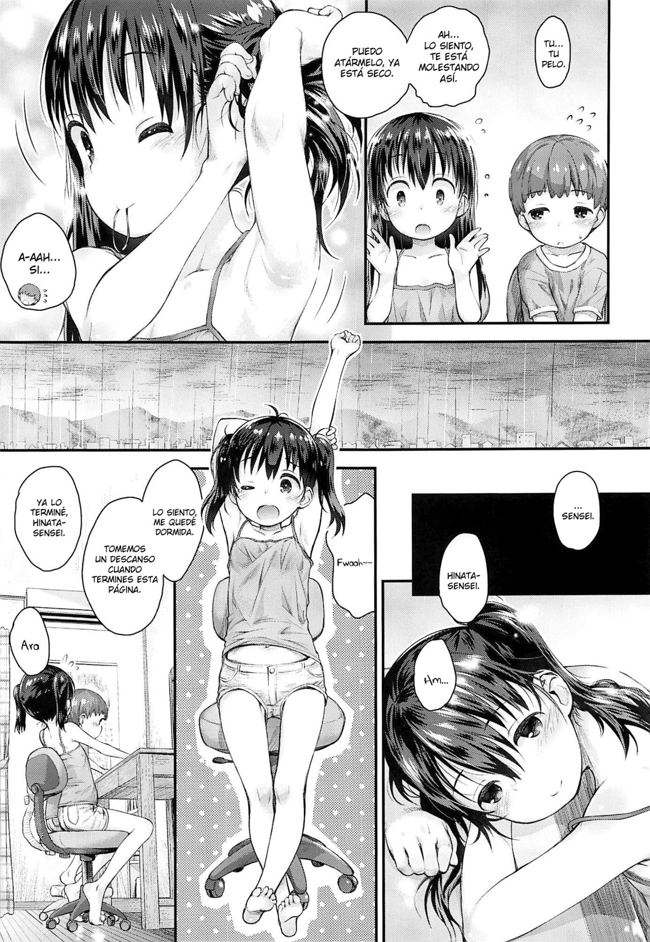 Hinata Sensei ga Oshiete ageru! page 8 full