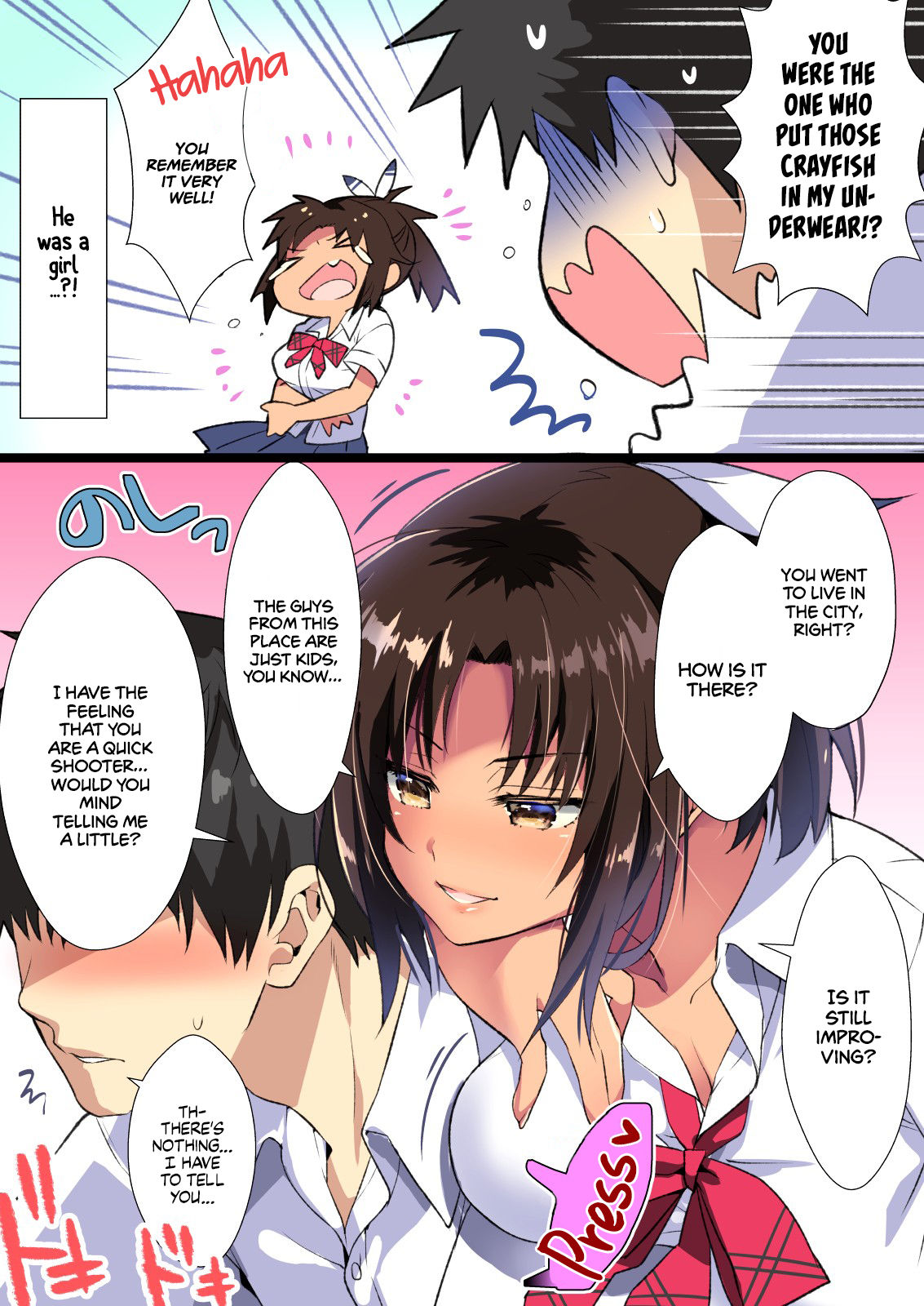 Inaka Osananajimi wa Hatsujouchuu! ~Muchimuchi Dosukebe Bitch ni Seichou Shita Osananajimi to Namahame Seikatsu~ page 5 full