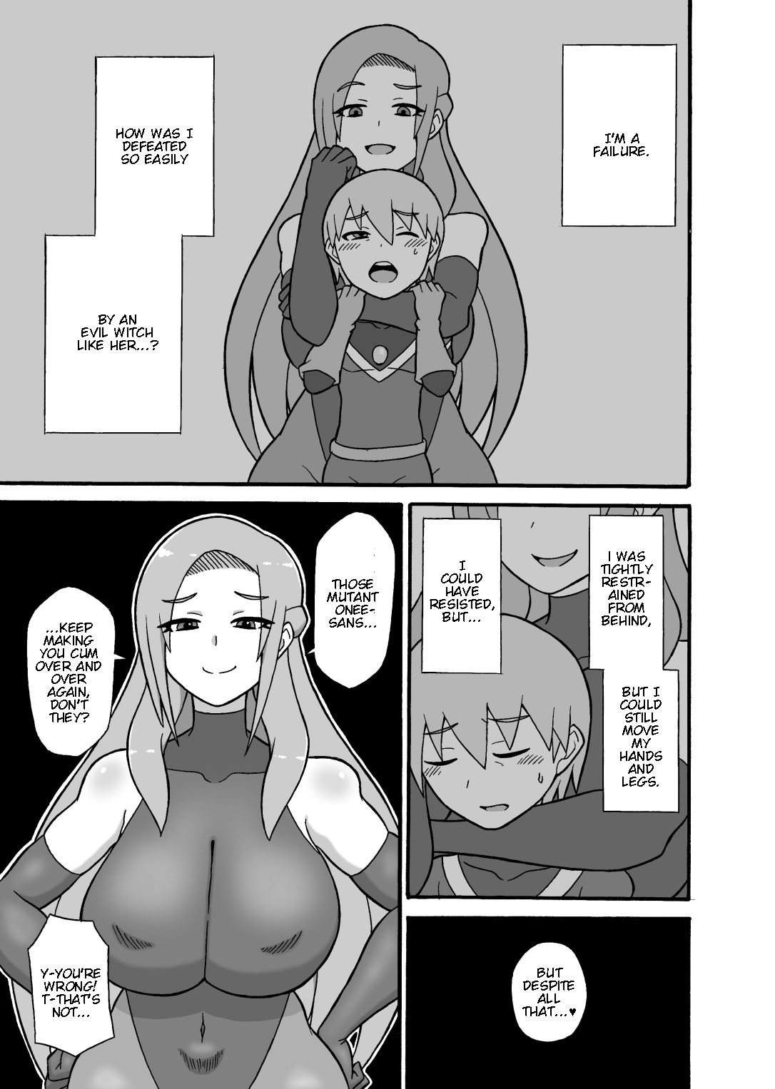 Hero Haiboku! ~Kaijin no Jissen Kunren~ page 2 full