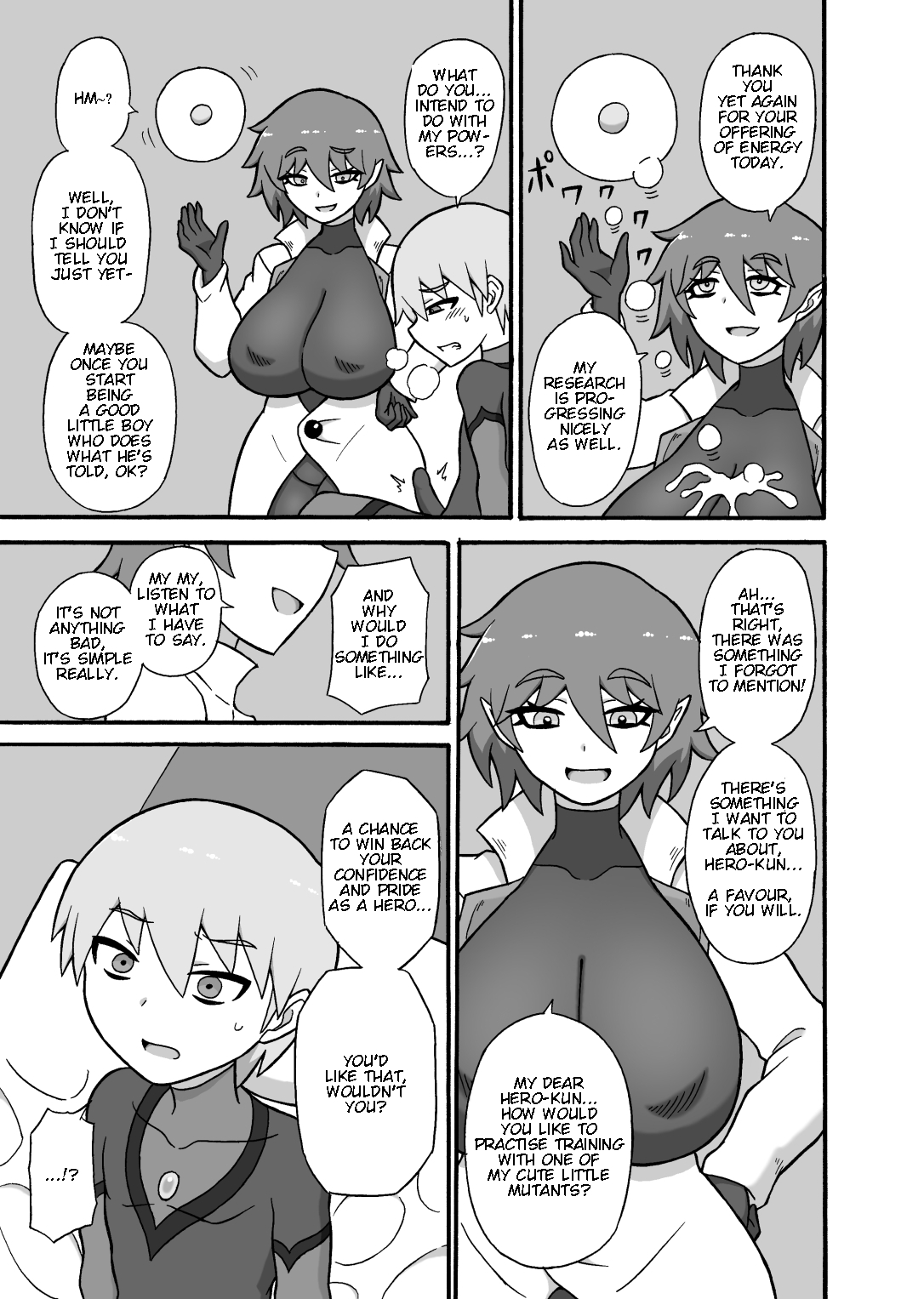 Hero Haiboku! ~Kaijin no Jissen Kunren~ page 8 full