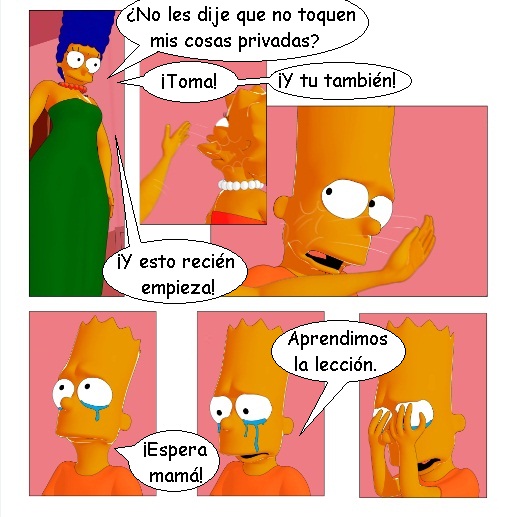 Simpsons xxx - El simple castigo page 2 full
