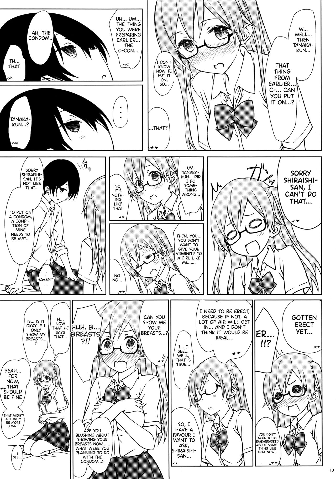 Shiraishi-san mo Warito Yarashige | Shiraishi-san is Relatively Lewd page 12 full