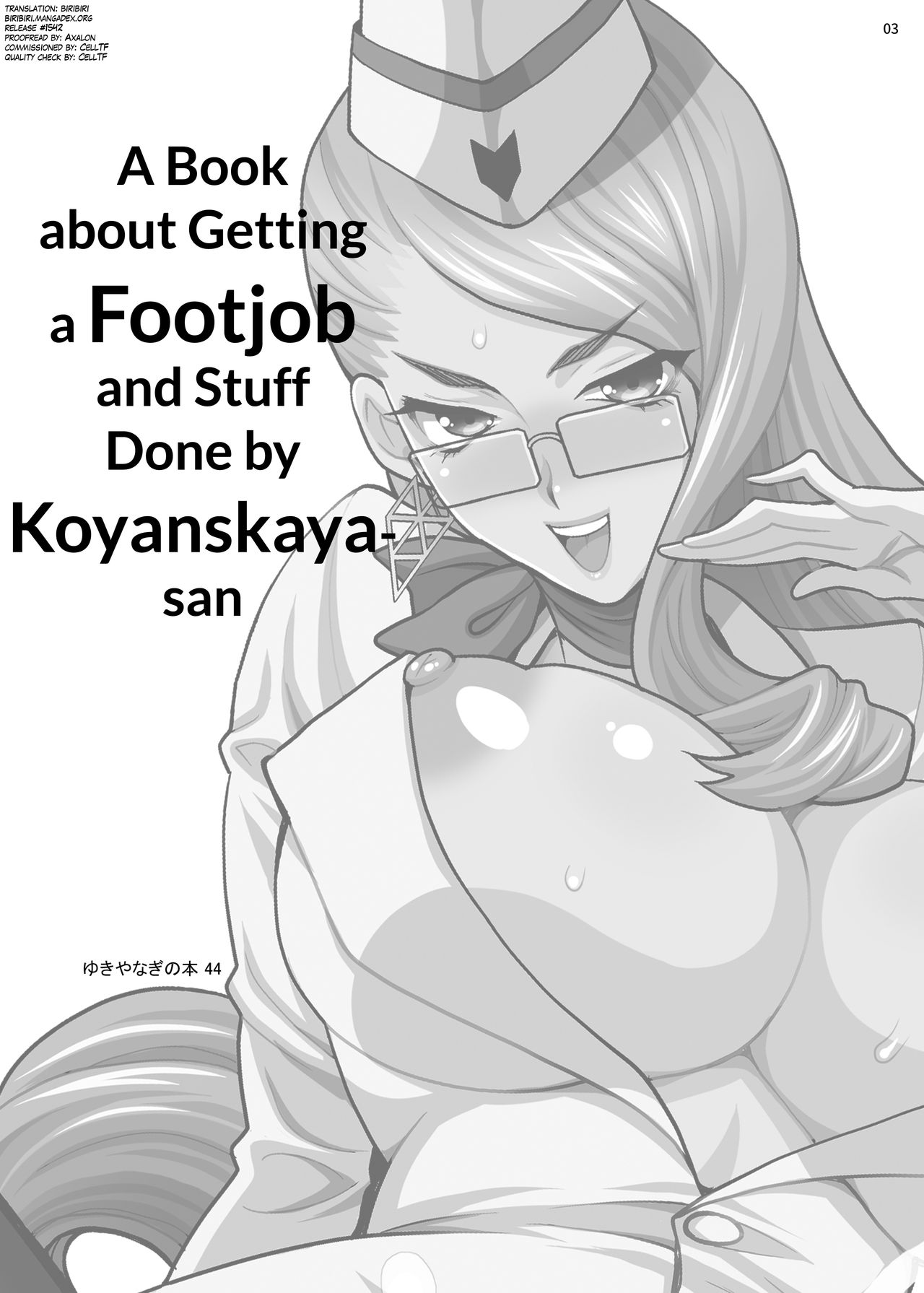 Yukiyanagi no Hon 44 Cojanskaya-san ni Ashikoki toka Iroiro Sareru Hon | Yukiyanagi's Book 44 A Book about Getting a Footjob and Stuff Done by Koyanskaya-san page 2 full