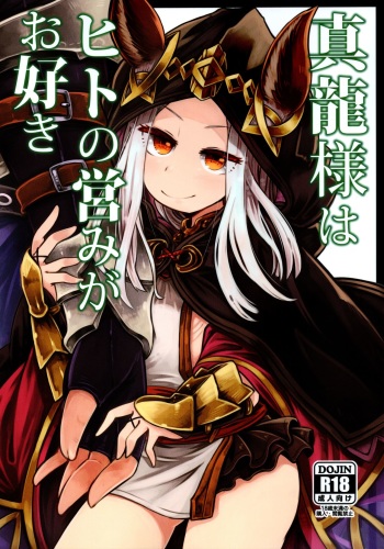 (C89) [Amagaeru to Sprocket (Amagaeru)] Shinryuu-sama wa Hito no Itonami ga Osuki | 진룡님은 인간의 (성)행위를 좋아해 (Granblue Fantasy) [Korean] cover