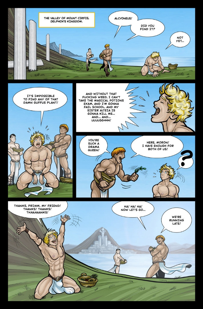 Exodus. Vol. 1. Euribatos the Tenebrous page 11 full