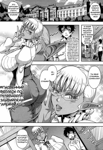 [Mifune Seijirou] Elf Harem Academia (Elf Harem Monogatari) [Russian] cover